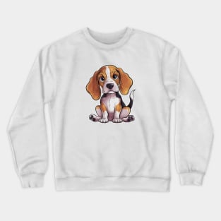 Cute Beagle Puppy Crewneck Sweatshirt